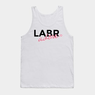 Labrador love Tank Top